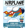 Airplane Coloring and Activity Book for Kids