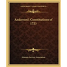 Anderson's Constitutions of 1723