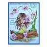 Lacy Sunshine's Rory's April Showers May Flowers Coloring Book Volume 36: Flowers, Sweet Big Eyed Girls, Floral Wreaths Inspirations