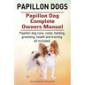 Papillon dogs. Papillon Dog Complete Owners Manual. Papillon dog care, costs, feeding, grooming, health and training all included.