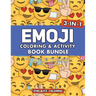 Emoji Coloring & Activity Book Bundle: 3-in-1 250+ Pages of Pure Fun and Creativity: Drawing Guides, Coloring Pages & Activity Pages
