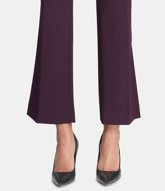 Calvin Klein Women's Modern Fit Trousers Purple Size 4 by Steals