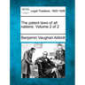 The patent laws of all nations. Volume 2 of 2