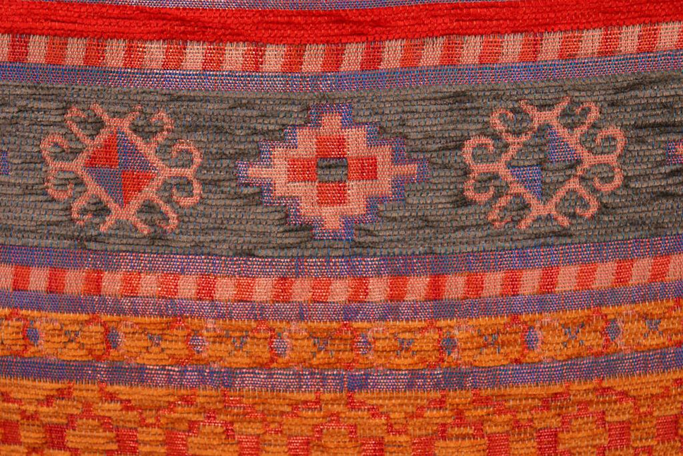 Anatolian Astilbe Chenille Turkish Decorative Pillow by Bareens Designer Rugs
