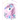 cute girl unicorn: girly drawings style
