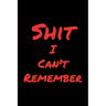Shit I Can't Remember