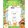 Tracing and Coloring Book for Kids: Let Your Kids Practice Drawing 36 Cute Animals and Have Fun While Learning. Your Kids Will Get to know the Names o
