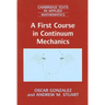A First Course in Continuum Mechanics