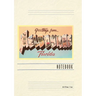 Vintage Lined Notebook Greetings from Melbourne, Florida