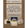 U.S. Supreme Court Transcript of Record James A. Dombrowski et al., Appellants, V. James H. Pfister, Etc., et al.