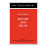 Poetry and Prose: Bertolt Brecht