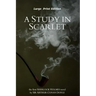 A Study in Scarlet: Large Print Edition