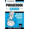 English-Danish phrasebook and 3000-word topical vocabulary