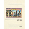 Vintage Lined Notebook Greetings from Lake Texoma