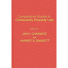 Comparative Studies in Community Property Law