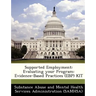 Supported Employment: Evaluating Your Program: Evidence-Based Practices (Ebp) Kit
