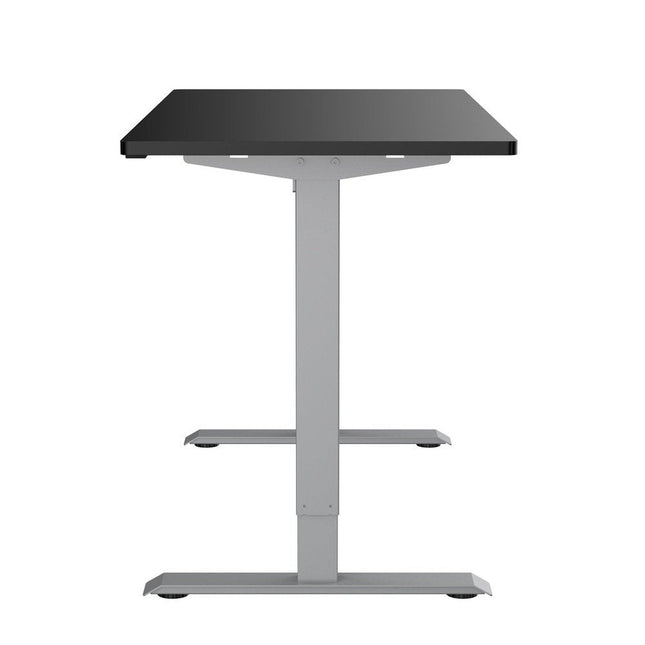Techni Mobili Adjustable Sit to Stand Desk, Black by Level Up Desks