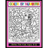 Color by Numbers: Large print, Coloring Book for Kids Ages 8-12