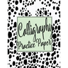 Calligraphy Practice Sheets: Workbook of Slanted Grid Calligraphy Paper Modern Calligraphy Handwriting for Beginners - Black Dots