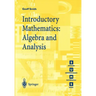 Introductory Mathematics: Algebra and Analysis