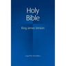 Large Print Text Bible-KJV