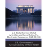 U.S. Postal Service: Postal Activities and Laws Related to Electronic Commerce: Ggd-00-188
