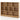 41 inches Wooden Toy Storage Organizer with 10 Cubes for Classroom Daycare Nursery Kindergarten-Natural