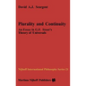 Plurality and Continuity: An Essay in G.F. Stout's Theory of Universals