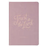 Journal Hardcover Purple Trust in the Lord Prov. 3:5