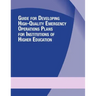 Guide for Developing High-Quality Emergency Operations Plans for Institutions of Higher Education