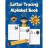 Letter Tracing Alphabet Book: ABC Learning Workbook for Kids - Toddlers, Preschool, K-2 - Blue