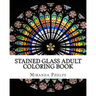 Stained Glass Adult Coloring Book