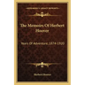 The Memoirs of Herbert Hoover: Years of Adventure, 1874-1920