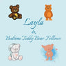 Layla & Bedtime Teddy Bear Fellows: Short Goodnight Story for Toddlers - 5 Minute Good Night Stories to Read - Personalized Baby Books with Your Child
