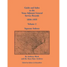 Guide and Index to the Texas Adjutant General Service Records, 1836-1935: Volume 2, Separate Indexes