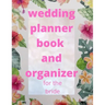 wedding planner book and organizer for the bride