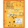 Cursive Handwriting Workbook: Letters, Words, Sentences, Paragraphs Cursive Hand Writing Practice book for Adults, Students and Kids, 4-in-1 notbook