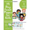 19 Day Feast Pages for Kids - Volume 1 / Book 1: Introduction to the Bahá'í Months and Holy Days (Months 1 - 4)