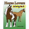 Horse Lovers Coloring Book