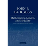 Mathematics, Models, and Modality: Selected Philosophical Essays