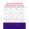 Dachshund Memory Game: Color - Cut - Play