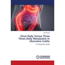 Once Daily Versus Three Times Daily Mesalazine in Ulcerative Colitis