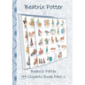 Beatrix Potter 99 Cliparts Book Part 1 ( Peter Rabbit ): Sticker, Icon, Clipart, Cliparts, download, Internet, Dropbox, Original, Children's books, ch