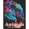 Animals Adult Coloring Book: Stress Relieving Animal Coloring Book