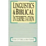 Linguistics & Biblical Interpretation