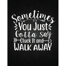 Sometimes You Just Gotta Say Cluck It And Walk Away: Recipe Notebook to Write In Favorite Recipes - Best Gift for your MOM - Cookbook For Writing Reci