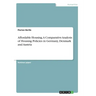 Affordable Housing. A Comparative Analysis of Housing Policies in Germany, Denmark and Austria