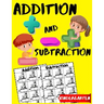Addition and Subtraction Kindergarten: Learn to Add and Subtract Practice Workbook - Beginner Math Drills - Kindergarten - 1st Grade Workbook Age 5-7
