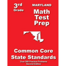 Maryland 3rd Grade Math Test Prep: Common Core State Standards