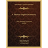 A Tibetan-English Dictionary: With Sanskrit Synonyms (1902)